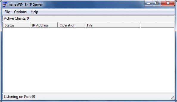 TFTPD64 : an opensource IPv6 ready TFTP server/service for windows : TFTP  server