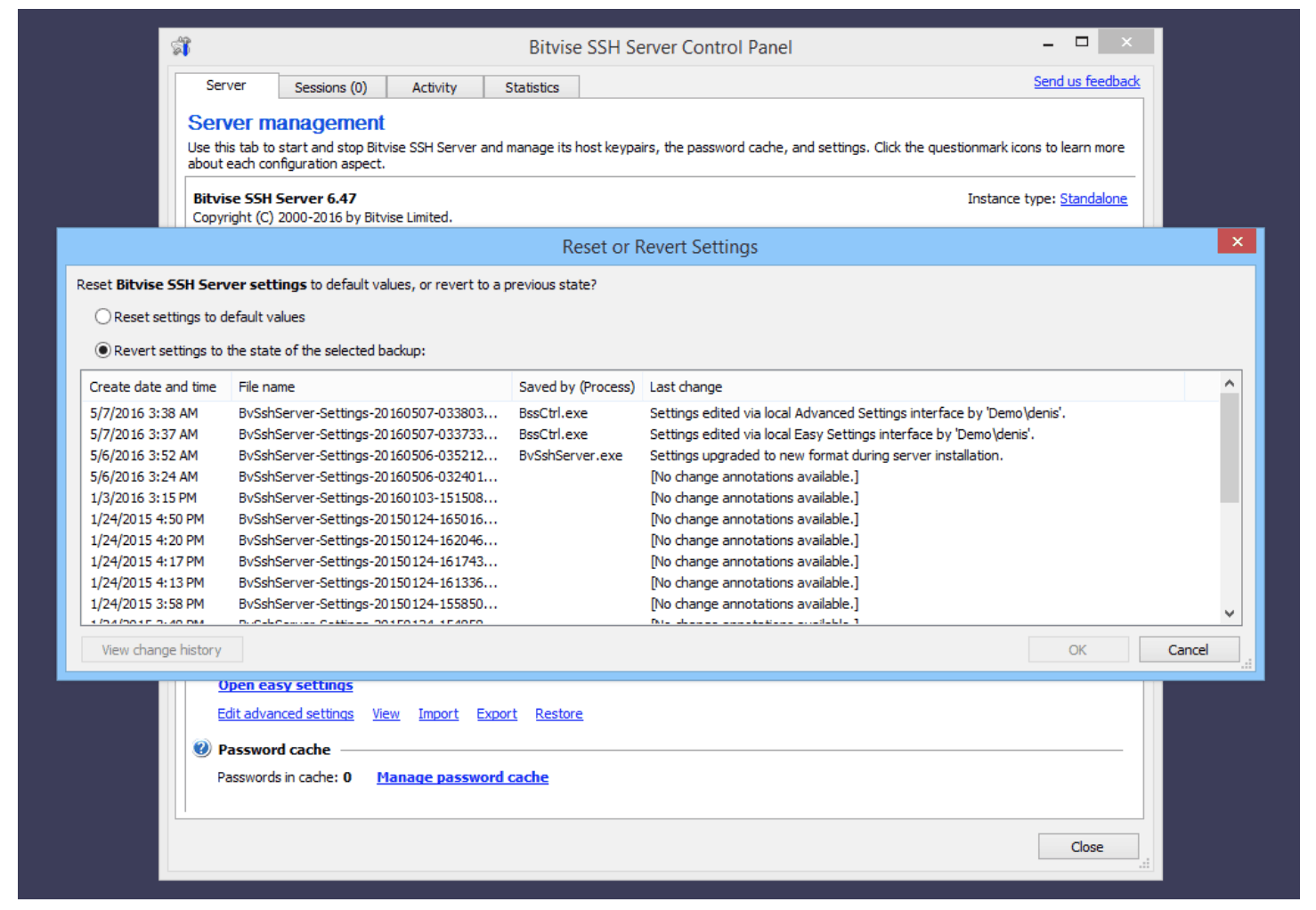Bitvise SSH Client 9.31 instal the last version for ios