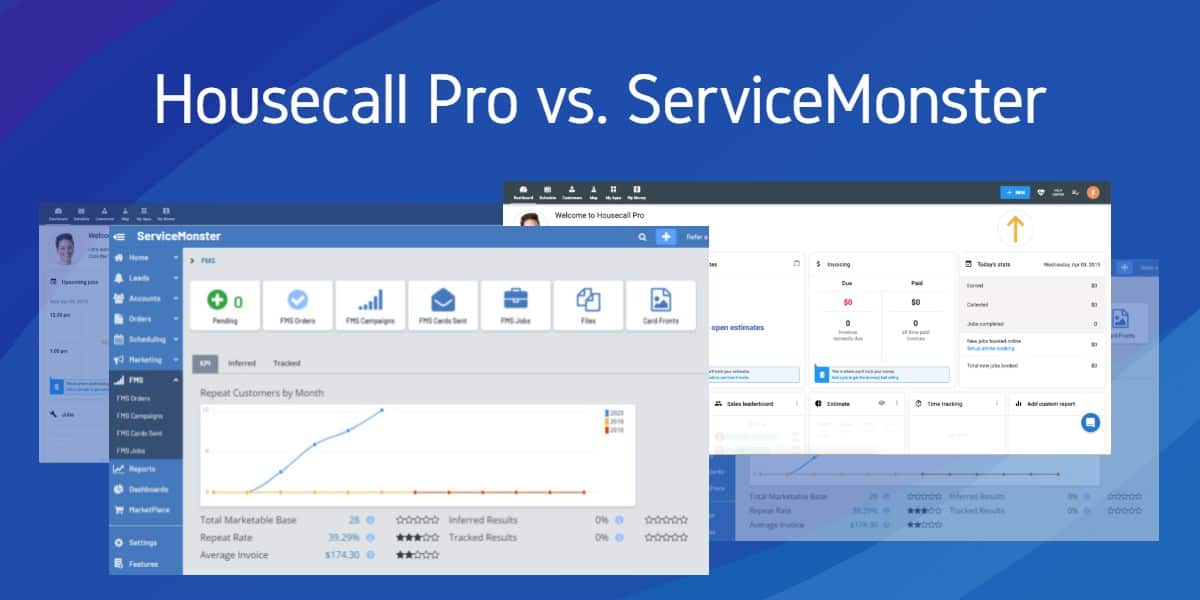 Housecall Pro vs. ServiceMonster